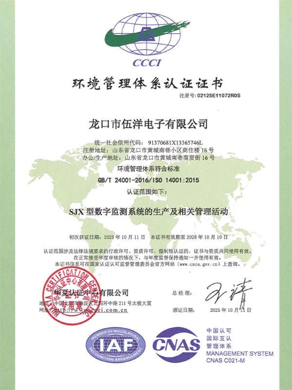 ISO:14001:2015环境管理体系